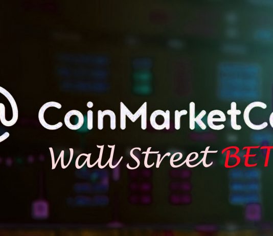 CoinMarketCap добавляет Wall Street Bets